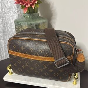 Louis Vuitton Brown Monogram Crossbody Bag